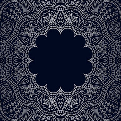 Vector vintage ornamental background.