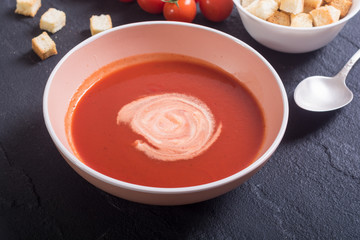 Tomato cream soup