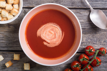 Tomato cream soup