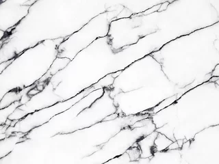 Crédence de cuisine en verre imprimé Pierres Texture et fond de marbre blanc