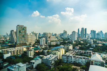 Fototapeta na wymiar Bangkok city skyline