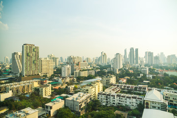 Fototapeta premium Bangkok city skyline