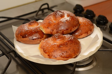 Homemade delicious italian cookies