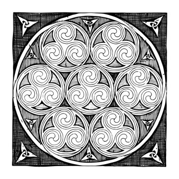 Celtic Spirals Designs