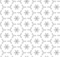 COPTER SEAMLESS VECTOR PATTERN. PROPELLER GRAY SMOOTH CROSS GEOMETRIC BACKGROUND