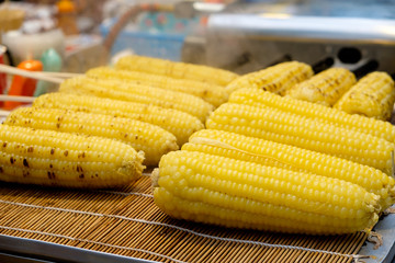 Steamed Corn (Korean street food)