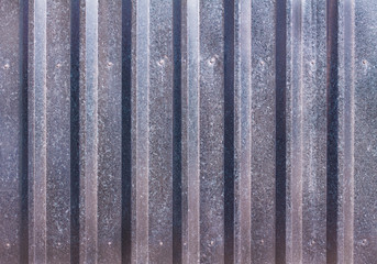 Abstract background of a profiled sheet fence decking