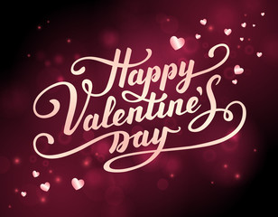 Valentine s Day greeting card.