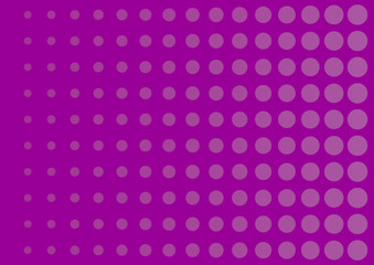 Purple abstract dots background. Vector illustration