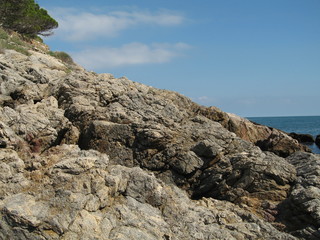 mountain landscape rock sky nature