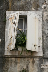 Croacia , old window
