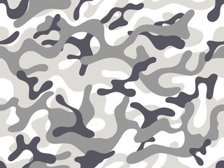 Fototapeta na wymiar Military camouflage seamless pattern. Vector