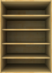 Empty Shelf - 3D