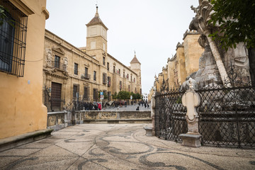 Fototapeta na wymiar Old town in Cordoba, Andalusia, Spain.