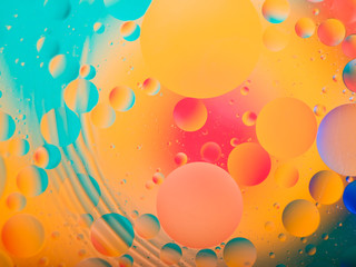 Abstract colour circles