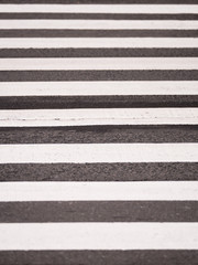 Fototapeta premium Blur of Crosswalk