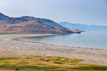 Fototapeta na wymiar Antelope island, Great Salt Lake, Utah, USA