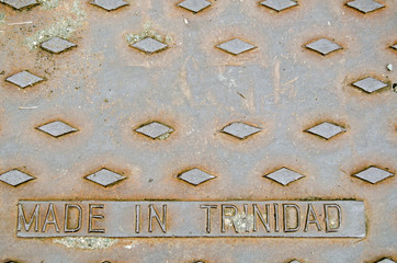 Trinidad cast iron drain cover