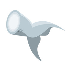 Fototapeta premium fish tail icon image