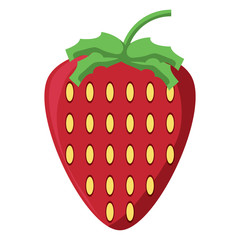 strawberry fruit icon