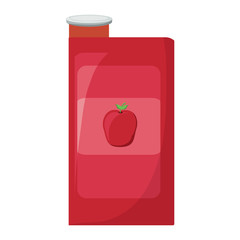 apple juice box icon