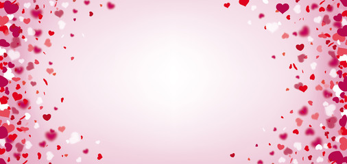 Hearts Header Copy Space Centre