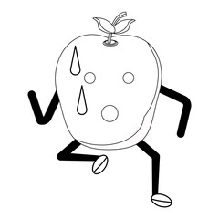 kawaii apple icon image
