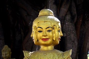 Buddha statue in Cambodia.