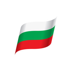 Bulgaria flag, vector illustration