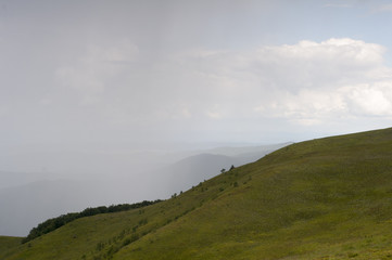 mountains in Poland - Bieszczady
