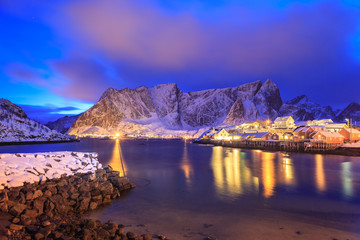 Reine village on Lofoten Islands