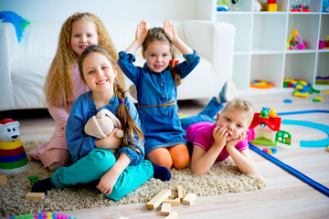 Children in kindergarten
