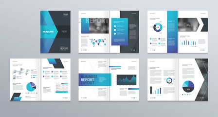 Design vector template layout for company profile ,annual report with cover, brochures, flyers, presentations, leaflet, magazine,book and  a4 size. 