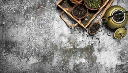 Fragrant Chinese tea.