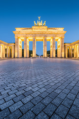 Brandenburg Gate at night, Berlin, Germany © JFL Photography