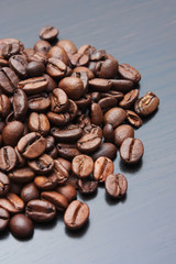 pile of coffee beans