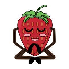 kawaii strawberry icon