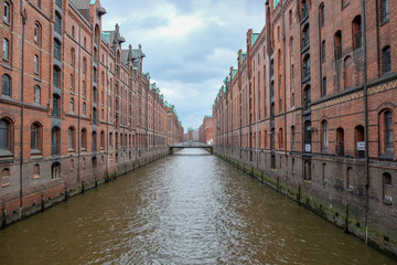 Warehouse district, Hamburg, Germany - 187341300