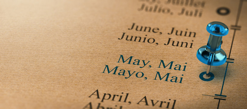 Months of the Year Calendar, Focus on May