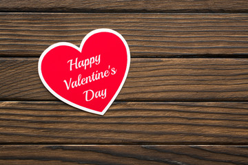 Happy Valentine"s day greeting card
