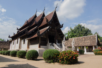old church in the north Thailand
