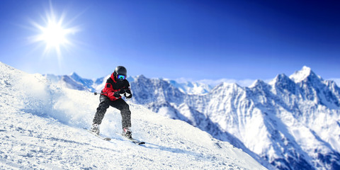 winter skier 
