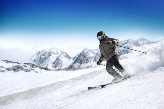 winter skier 
