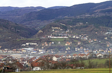 the small nice city Visegrad