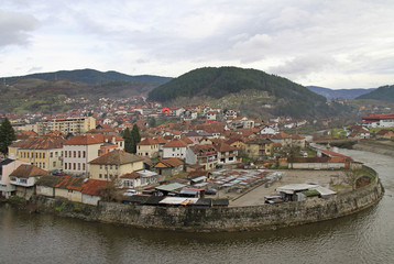 the small nice city Visegrad