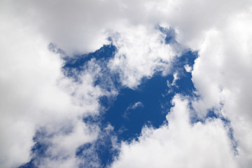 Sky background view