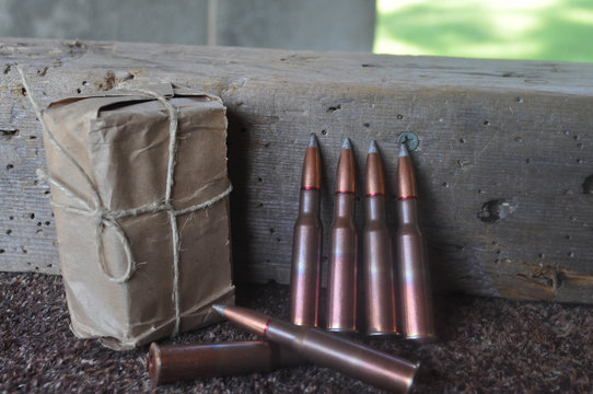 Gun Bullets and Ammo for a Mosin Nagant Rifle