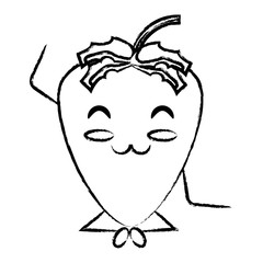 kawaii strawberry icon