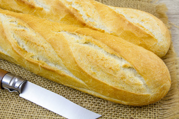 demi-baguette de pain
