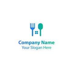 Fototapeta premium food logo design